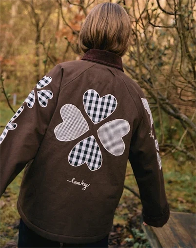 Sissel Edelbo - Lillibeth Jakke - Checked Brown